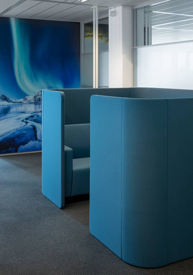 Ahrend government project interior view of Police department in nieuwegein SP14