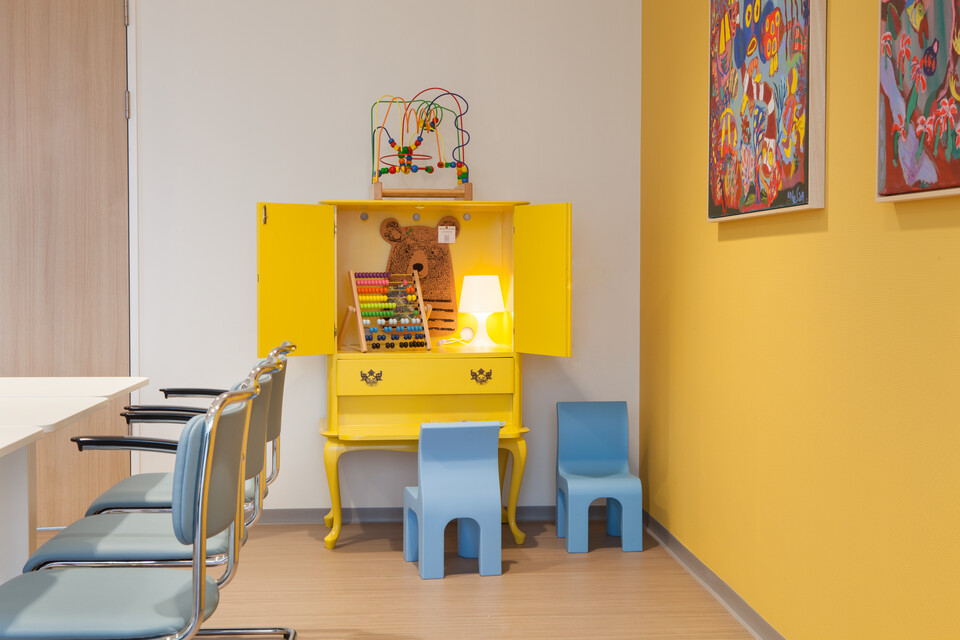 Gispen healthcare project St Antonius hospital birth center in Utrecht RG7543