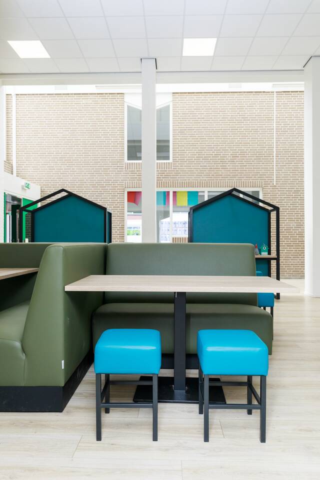 Gispen education project interior view of primary school SBO De Welle in Almelo KF0037