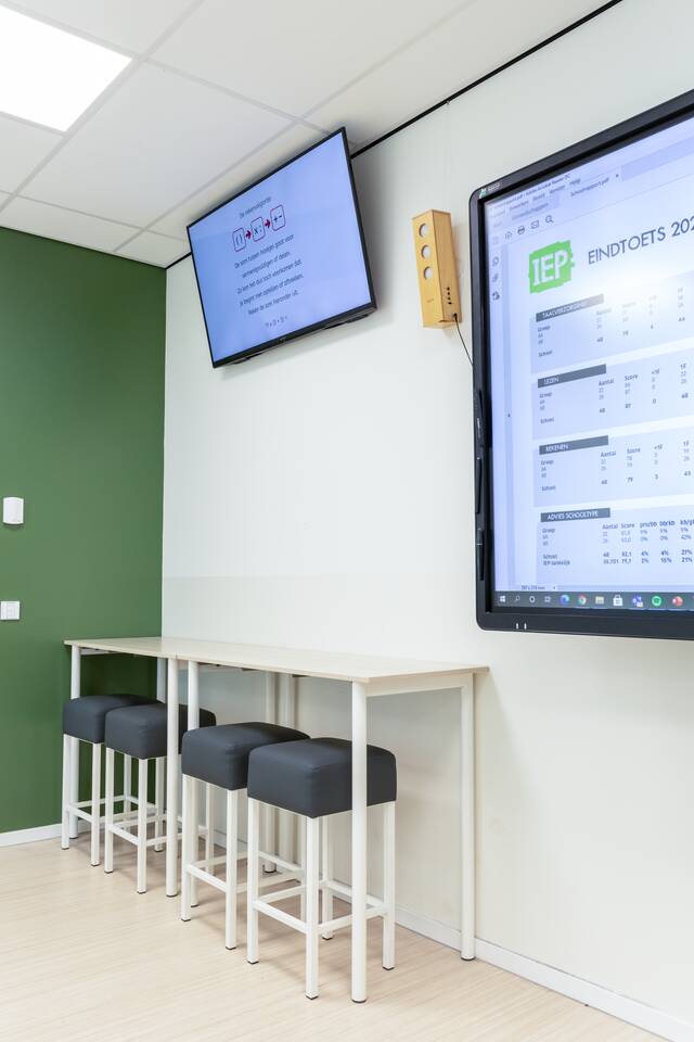 Gispen education project interior view of primary school KC Trampoline in Leidschendam CB2A2750