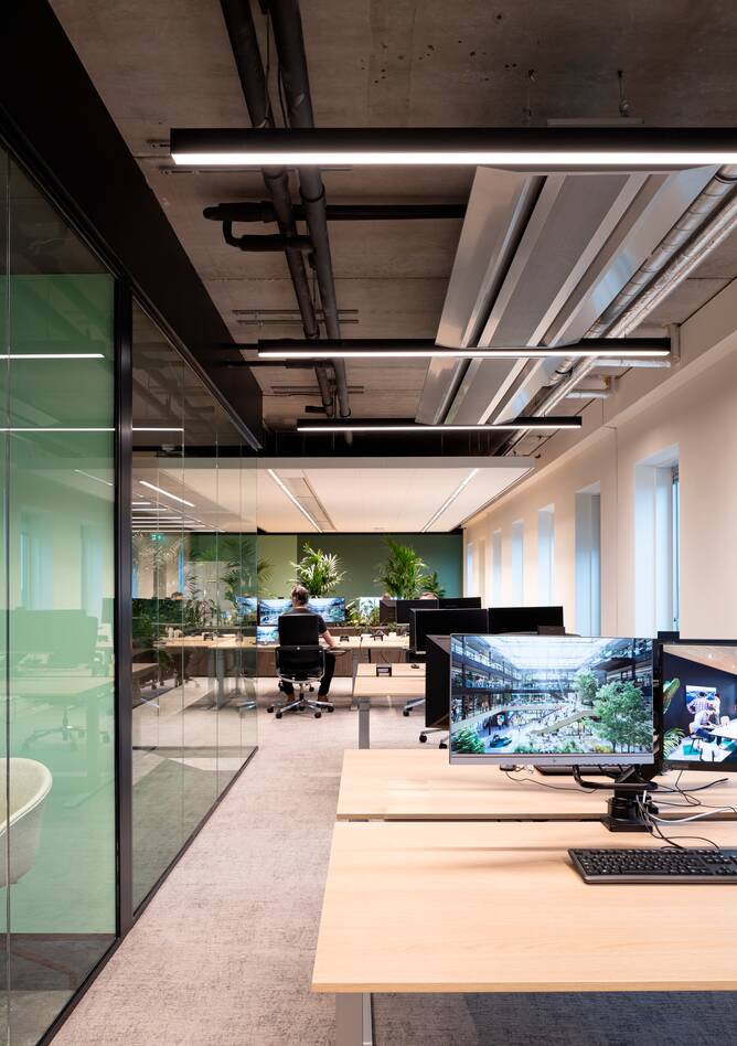 Royal Ahrend education project interior view of Nova College in Haarlem PT17