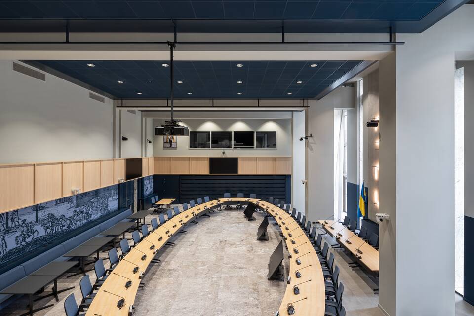 Royal Ahrend government project interior view of City House Rijswijk in Rijswijk SP06