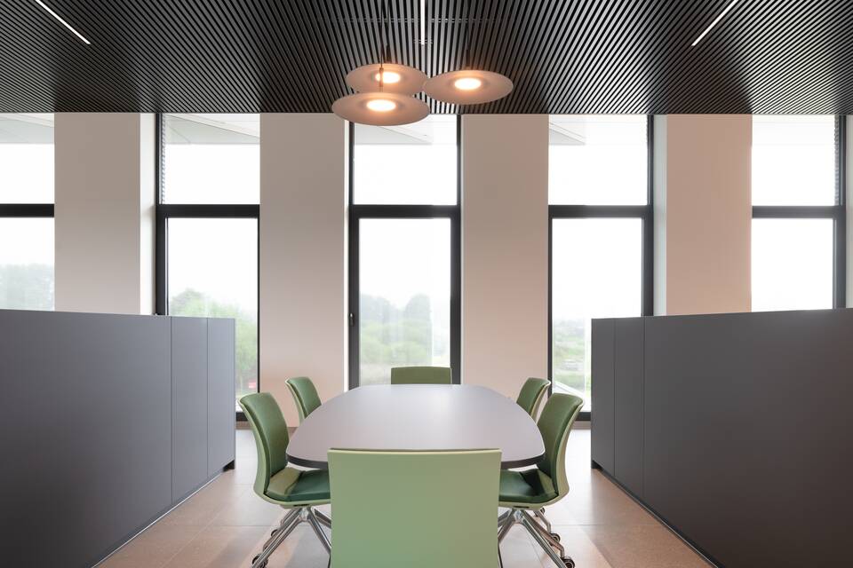 Ahrend office project interior view of Staalbeton in Rijkevorsel NV6136