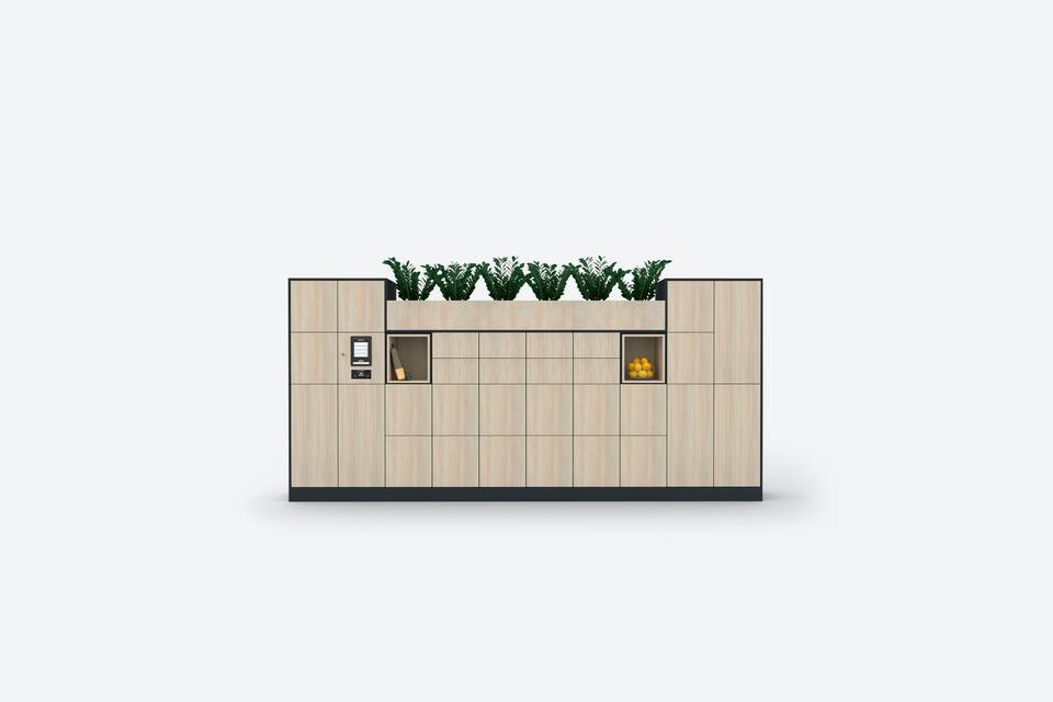 Hyll Smart Locker   squarexxl