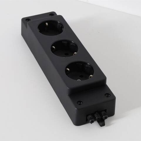 REV OND STEKKERDOOS 3POLIG.   squarexxl