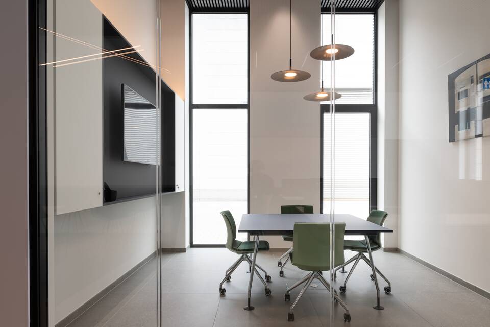 Ahrend office project interior view of Staalbeton in Rijkevorsel NV5983