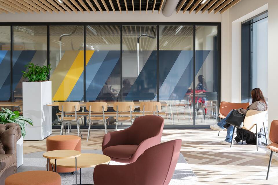 Royal Ahrend education project interior view of Firda in Leeuwarden SP09