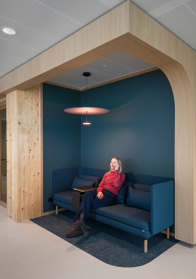 Royal Ahrend office project interior view of Arcadis in Amsterdam SP12