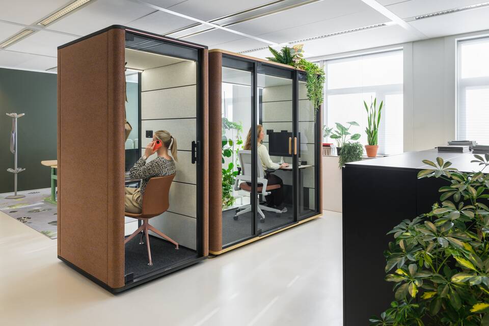Royal Ahrend interior view of Inspiration Centre AIC in Amsterdam SP14
