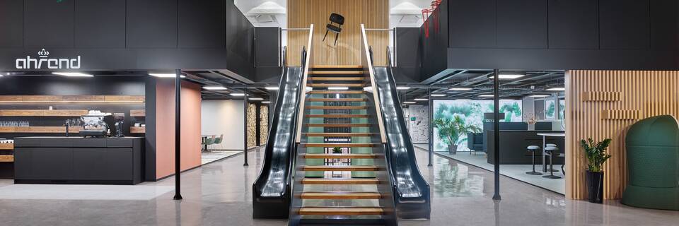 Royal Ahrend interior view of Inspiration Centre in Prague 28