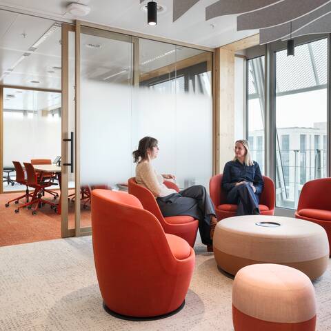 Royal Ahrend office project interior view of Arcadis in Amsterdam SP09