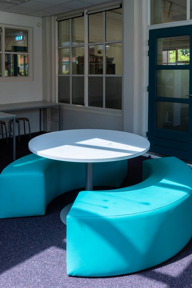 Gispen education project interior view of primary school De Horizon in Doesburg CB2A4519