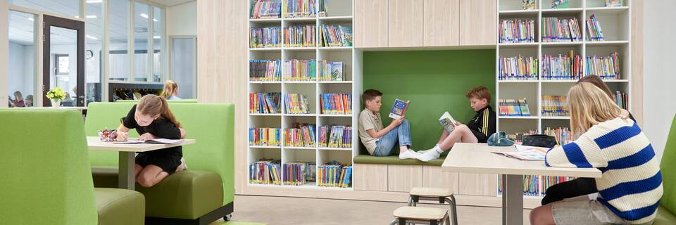 Gispen education project interior view of BS de Verbinding in Ureterp RZ02