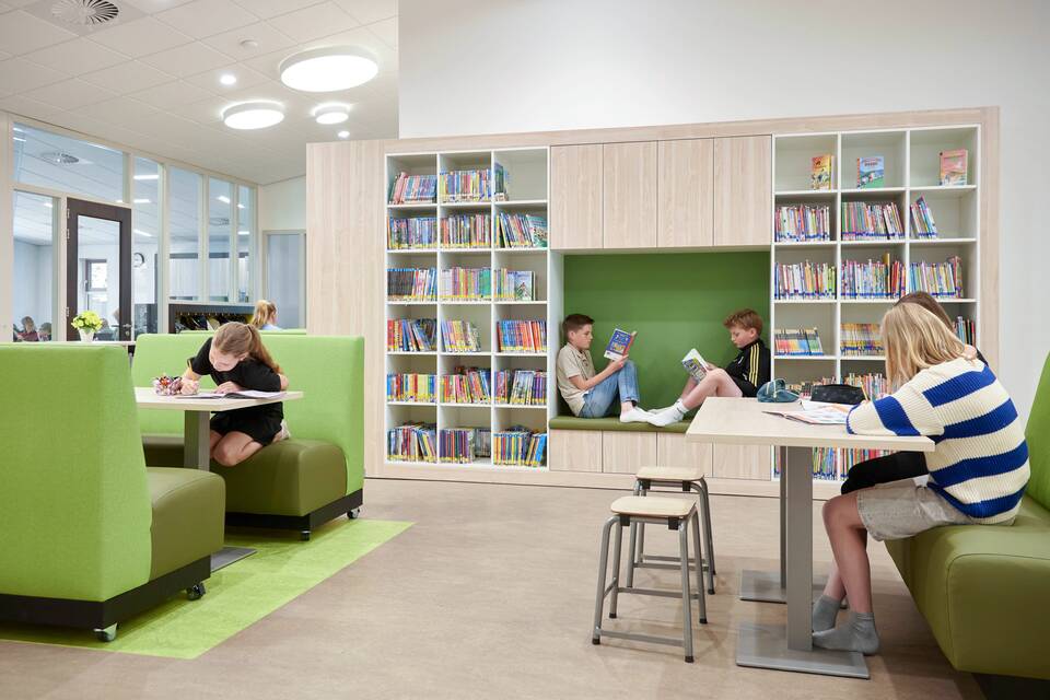 Gispen education project interior view of BS de Verbinding in Ureterp RZ02