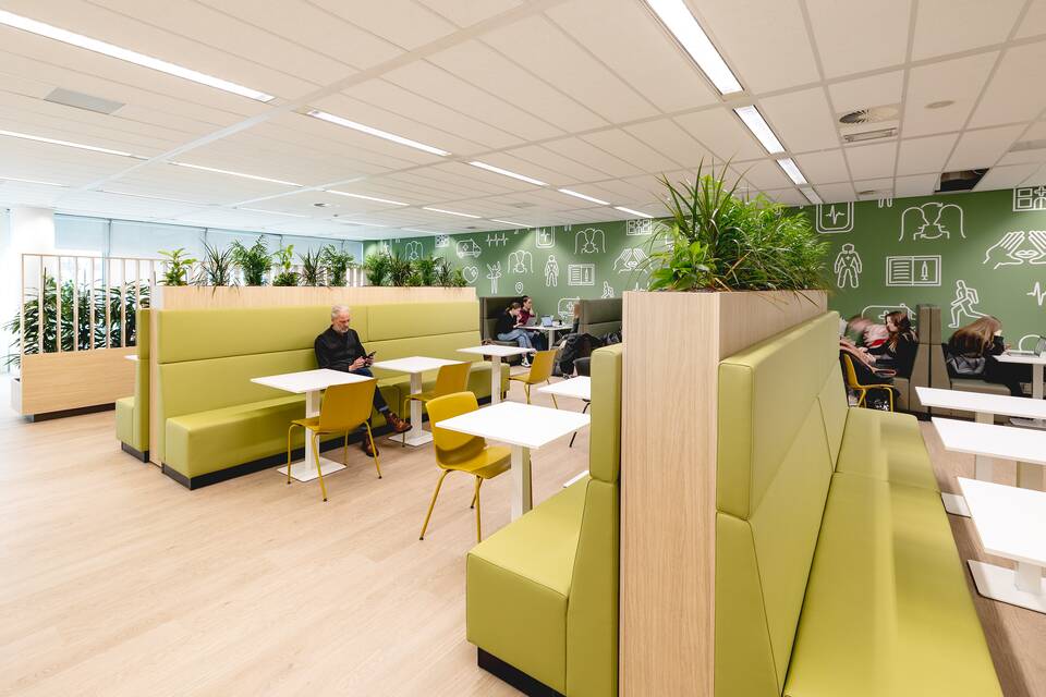 Gispen education project interior view of Rotterdam University of Applied Sciences CTH42