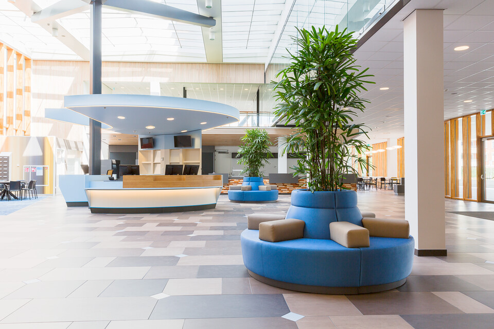 Gispen healthcare project Reinier de Graaf hospital in Delft K5B0620