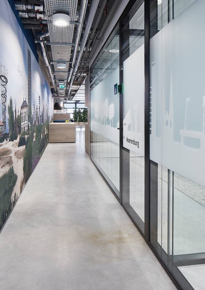Ahrend office project interior view of BDO in Tilburg SW093