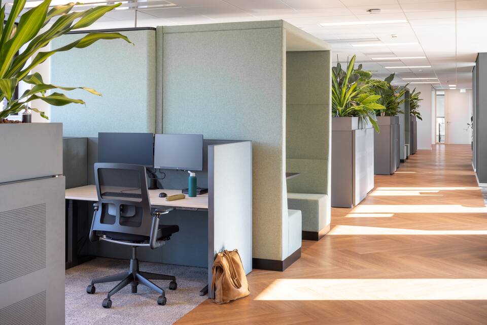 Ahrend healthcare project interior view of Het Parkhuis in Dordrecht SP14