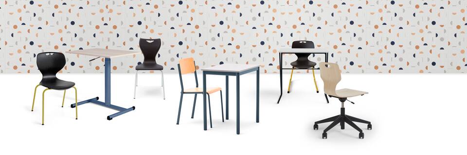 Gispen EDUU collection overview