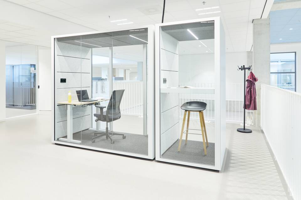 Gispen education project interior view of ROC Mondrian in The Hague DZK10874