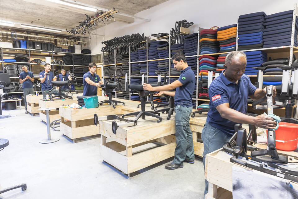 Gispen service refurbishment 00A6668