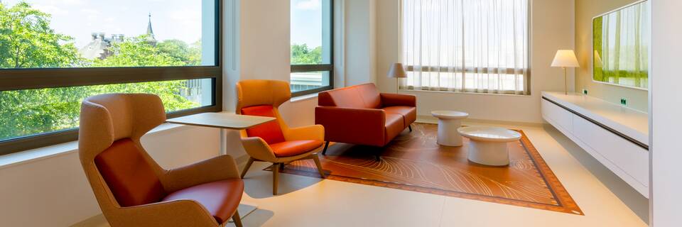 Gispen healthcare project interior view of Radboud UMC in Nijmegen 15A7415