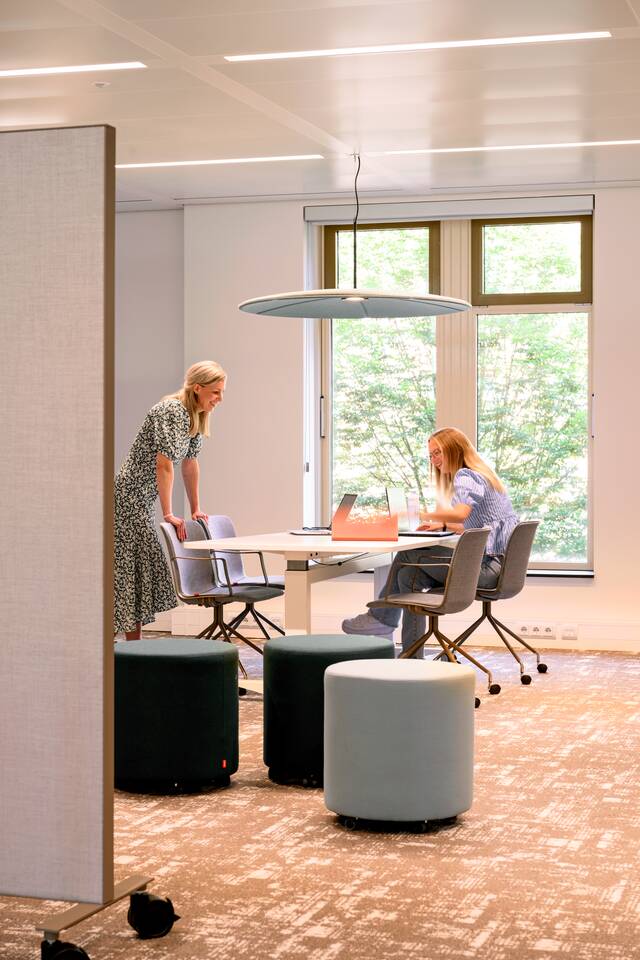 Gispen Government project interior view of FMH Haaglanden in The Hague MB5080