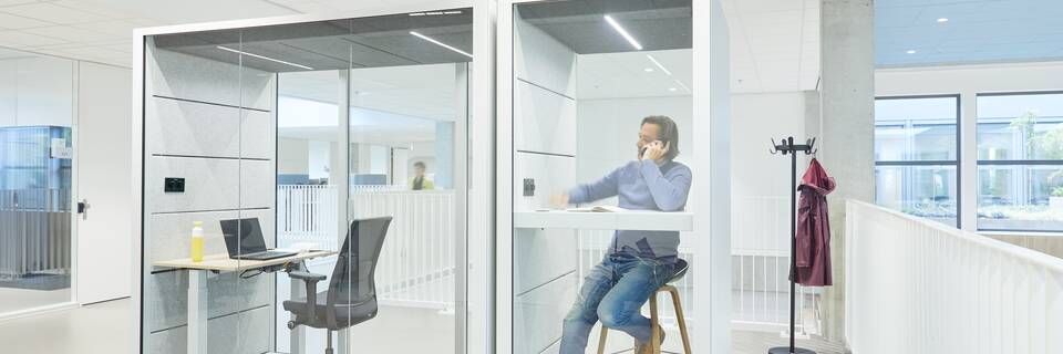 Gispen education project interior view of ROC Mondrian in The Hague DZK10890