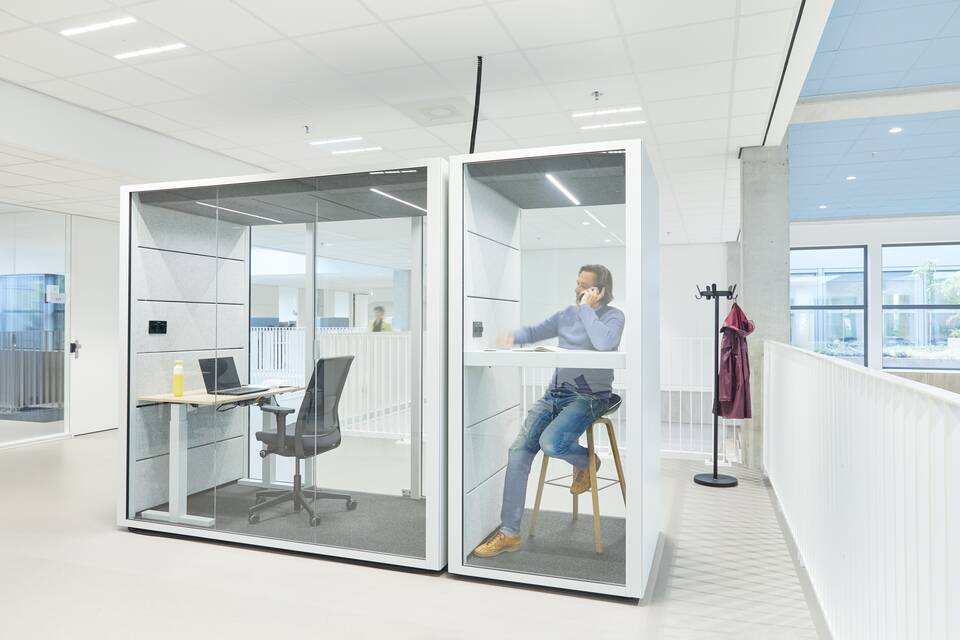 Gispen education project interior view of ROC Mondrian in The Hague DZK10890