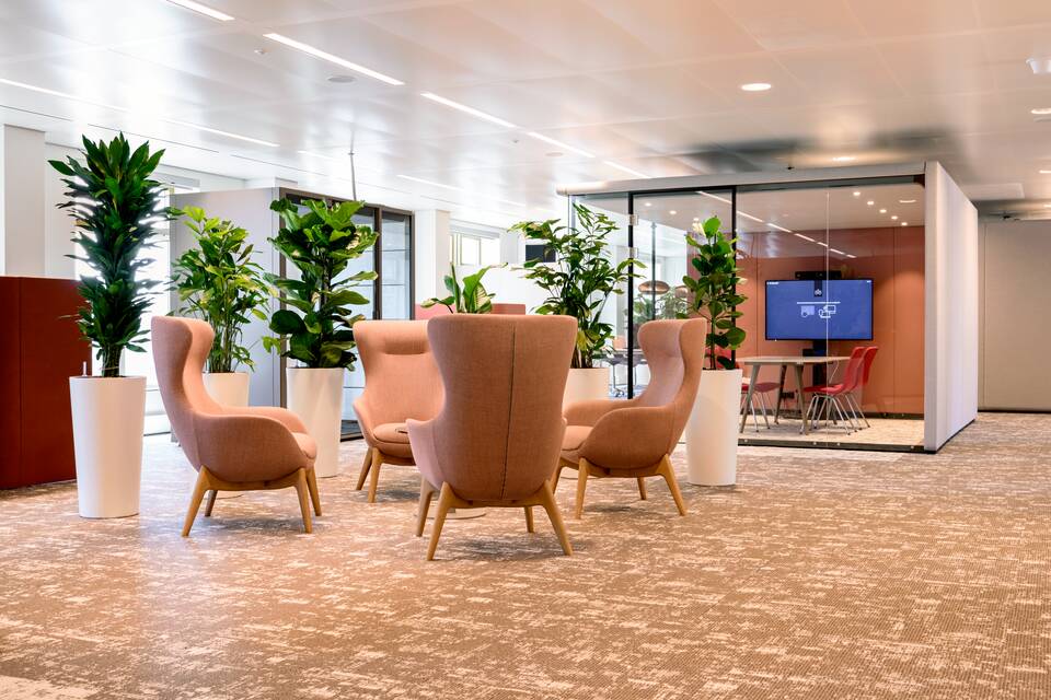 Gispen Government project interior view of FMH Haaglanden in The Hague MB5104