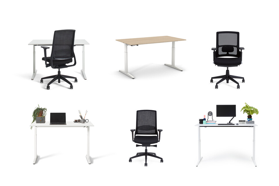 Gispen Thuiswerk collection overview