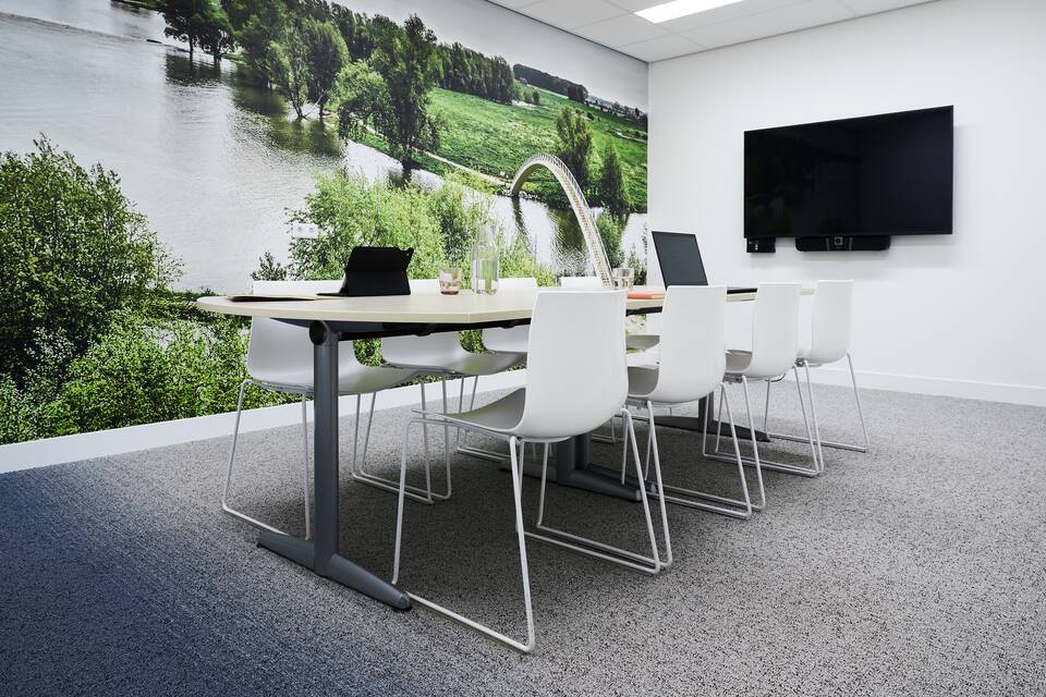 Gispen healthcare project interior view of Sanquin in Nijmegen DZK0957