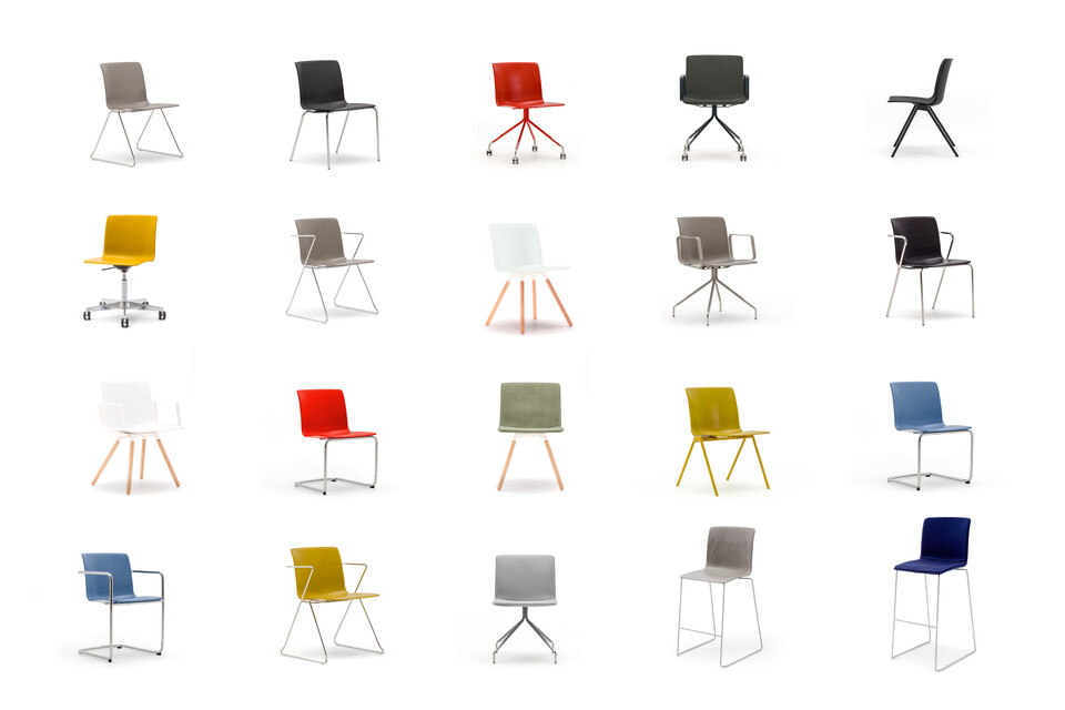 Gispen NOMI collection front view