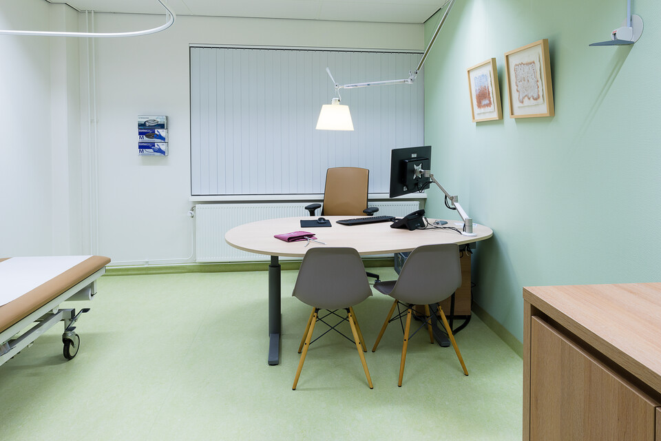 Gispen healthcare project Rijnstate hospital in Arnhem 00A9794