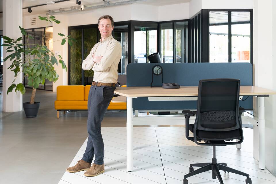 Colour portrait of Egbert Bos BL7305