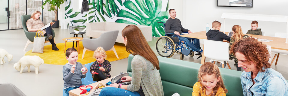 Wachtruimte poli   landscapem