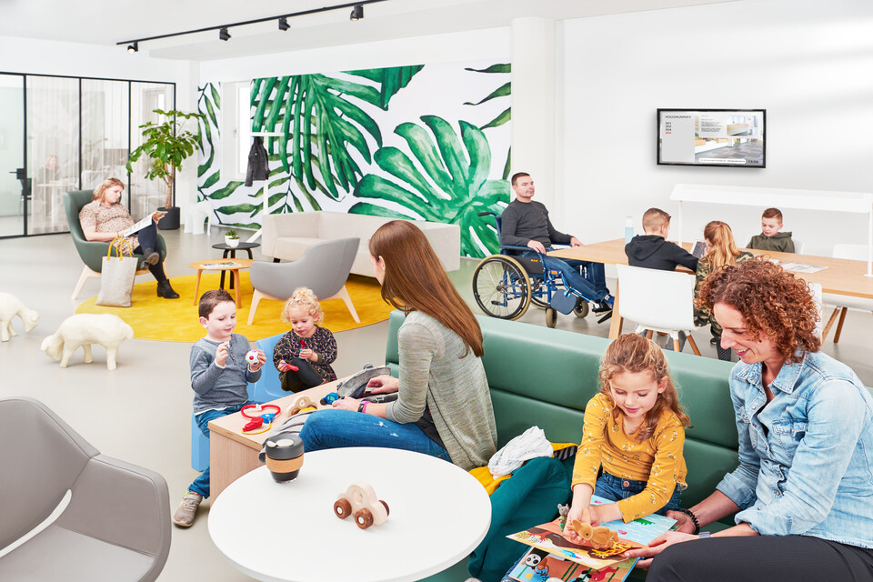 Wachtruimte poli   landscapem