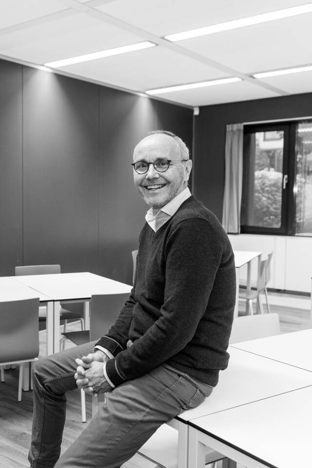 Gispen education project interior view of Jordan Montessori Lyceum Utrecht in Zeist 15A3556