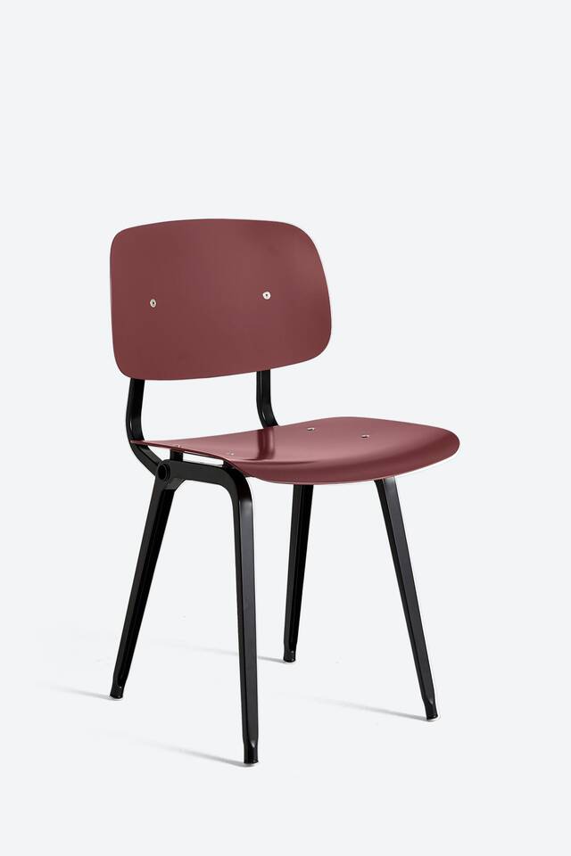 Ahrend Revolt chair on grey background front left view