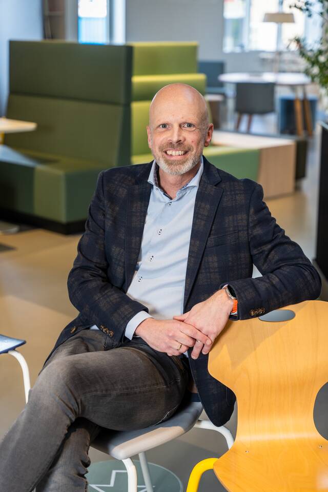 Colour portrait of Hans Haarman BL7125