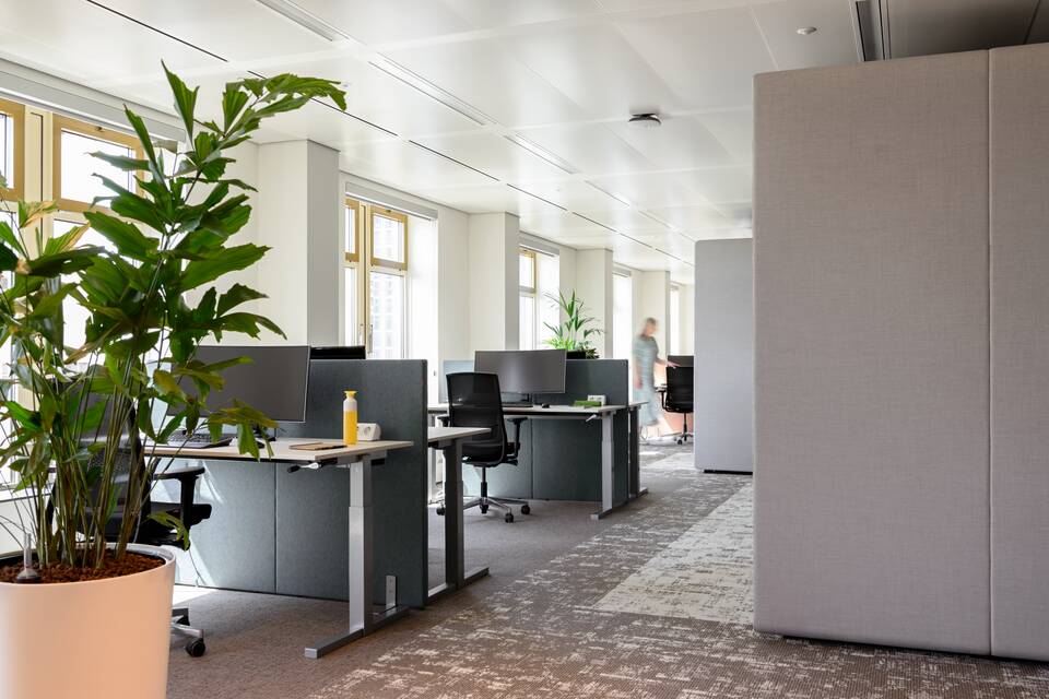 Gispen Government project interior view of FMH Haaglanden in The Hague MB5058