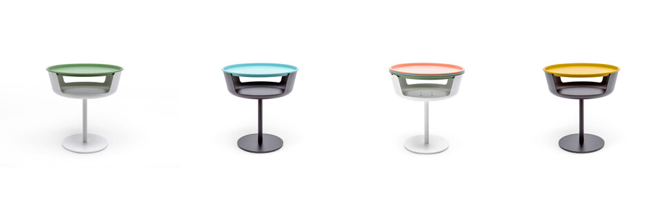 Gispen Asy sidetable front view