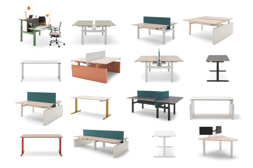 Gispen TMNL table collection front view