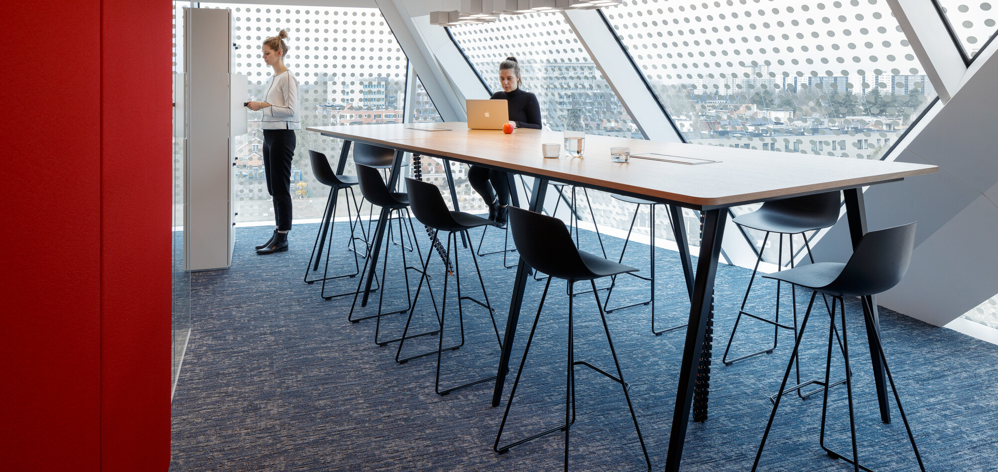 NMBS Royal Ahrend office project NMBS in Gent interior view SP15