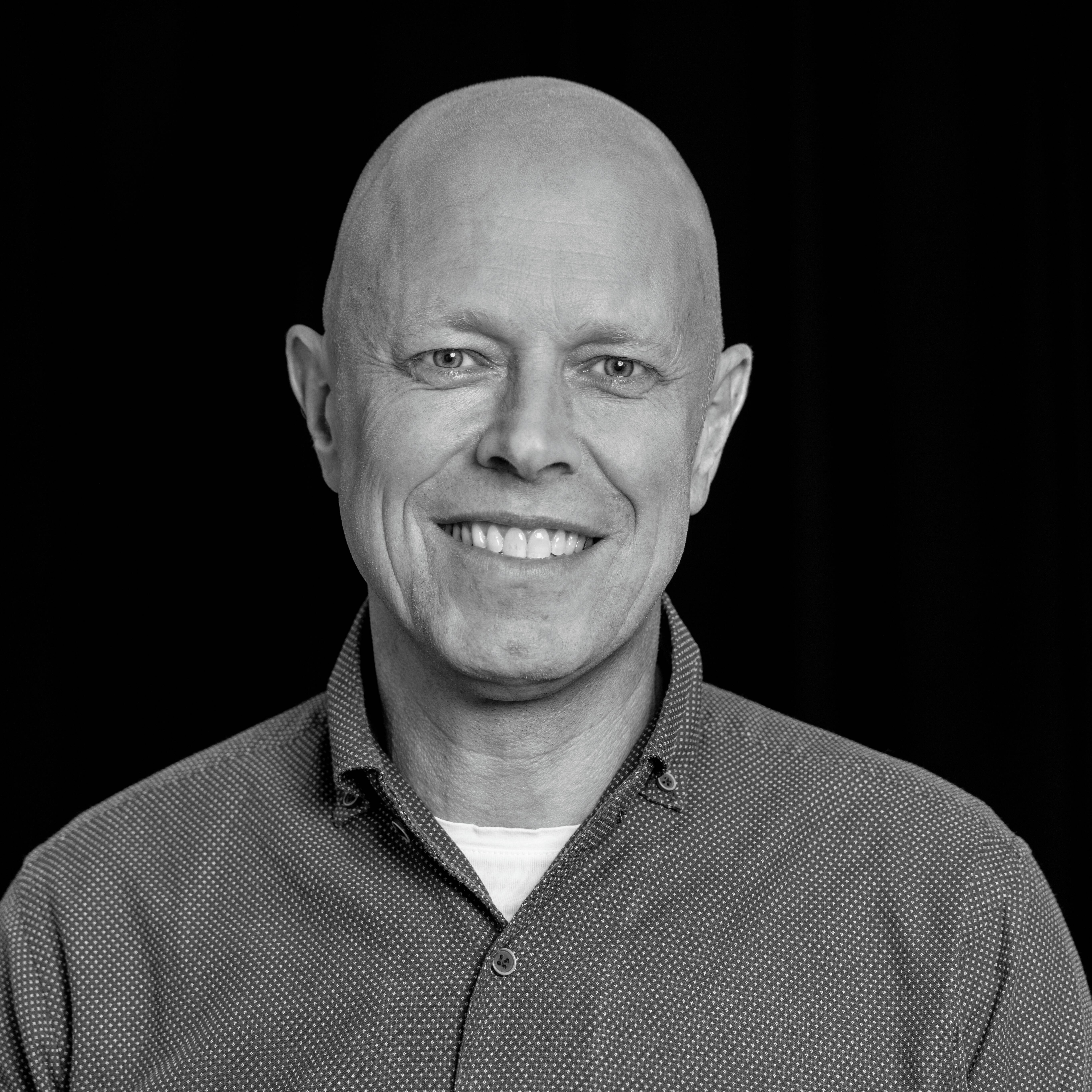 Black and white portrait of Jan van Schijndel