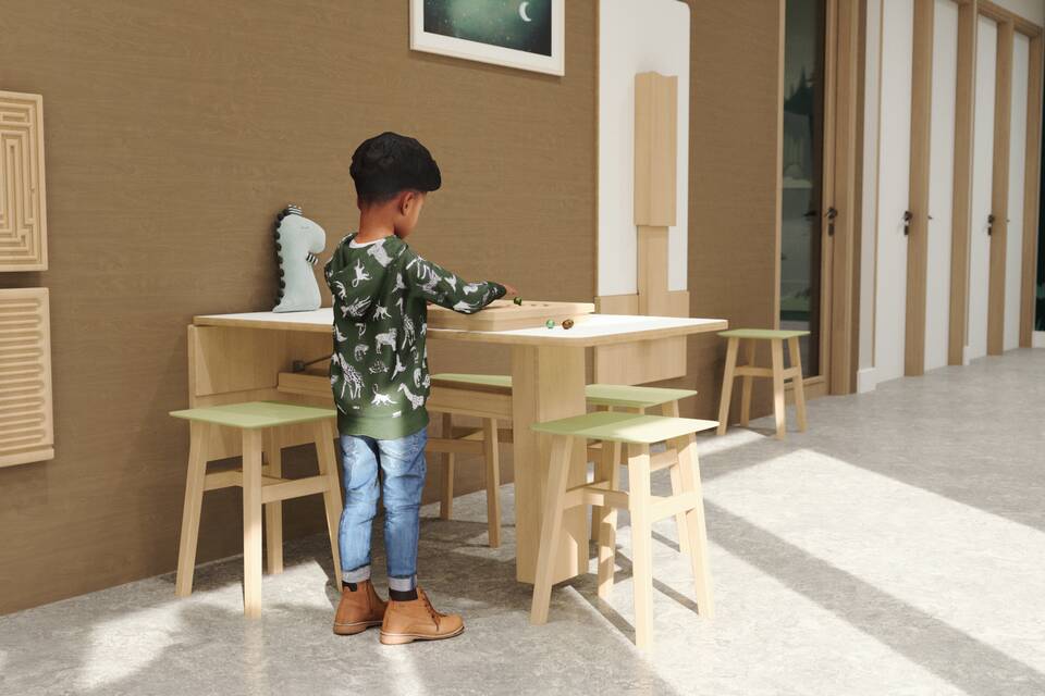 Gispen Woodi render learning plaza 012