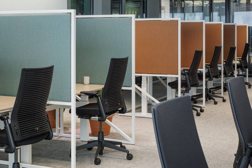 Royal Ahrend office project interior view of Booking headquarters in Amsterdam SP10